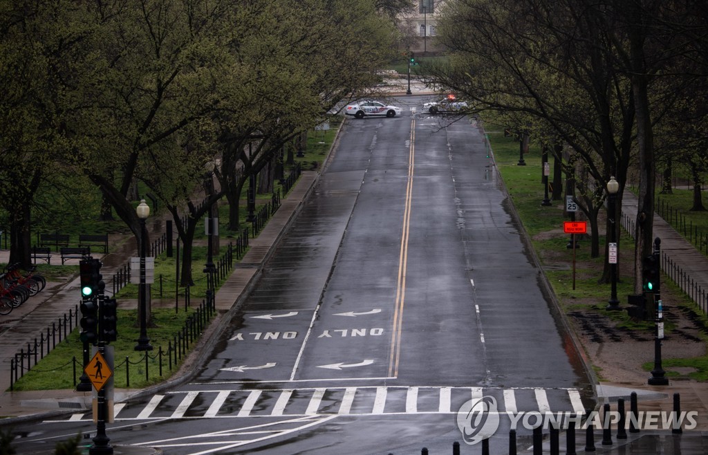 POLICE CLOSE NATIONAL MALL