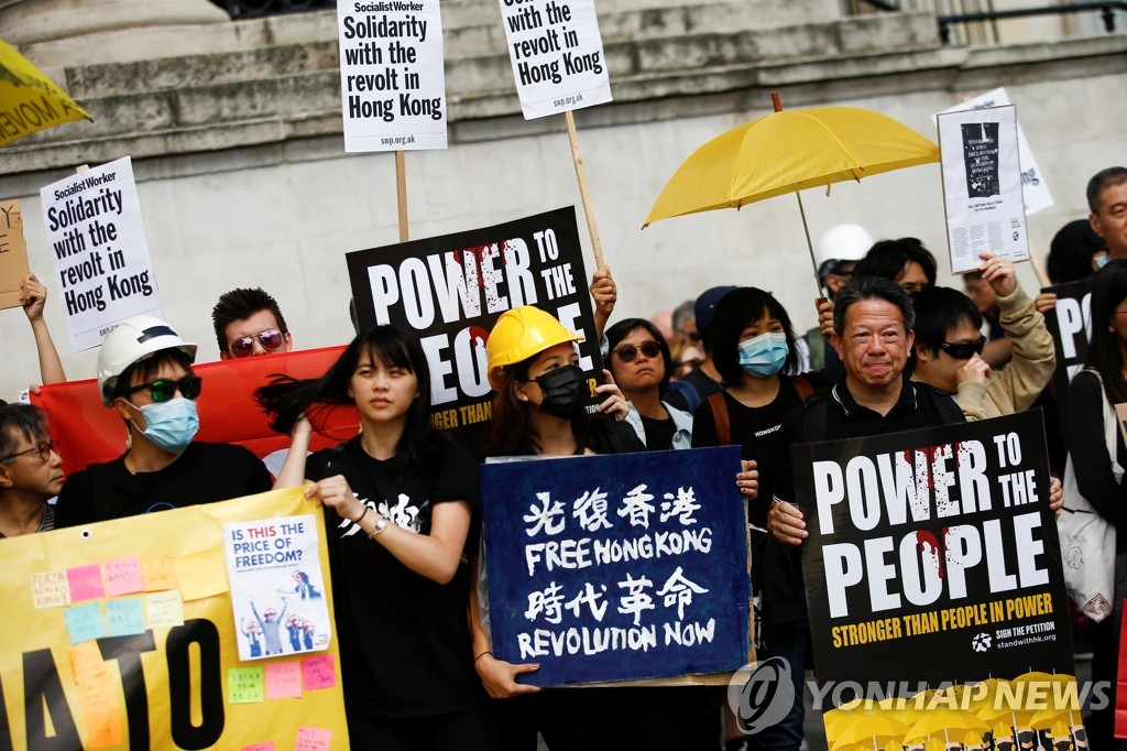 HONGKONG-PROTESTS/LONDON
