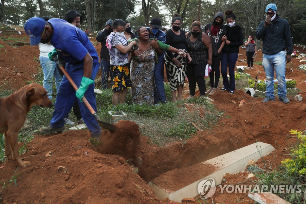 HEALTH-CORONAVIRUS/BRAZIL-BURIALS