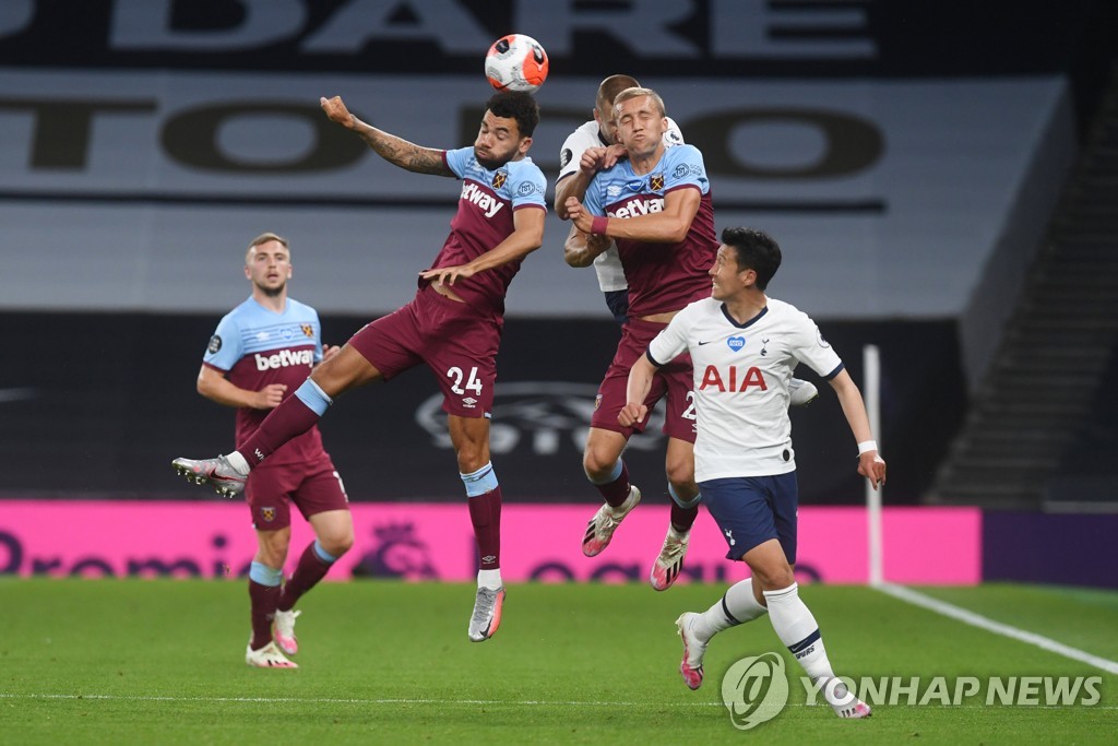 SOCCER-ENGLAND-TOT-WHU/REPORT