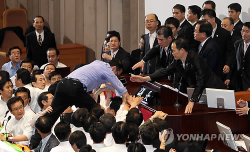 국회, 예산처리