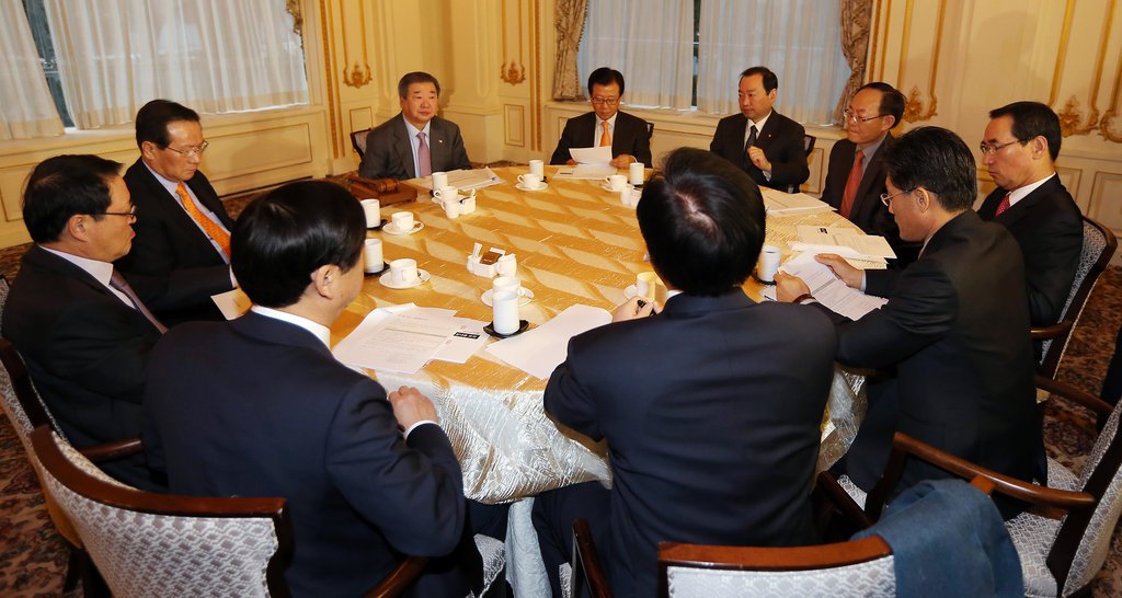 2013년 구본능 전 총재의 주재로 열린 구단주 총회