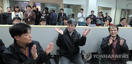 과학기술위성 3호 교신 성공