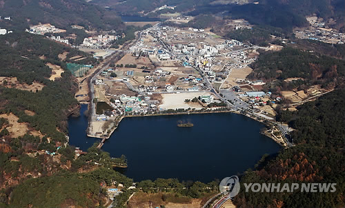 의림지 전경