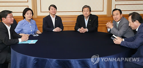 '세월호특별법' 담판 회동하는 여야 지도부