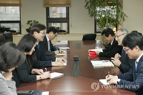 최양희 장관, ITER 국제기구 사무총장과 면담