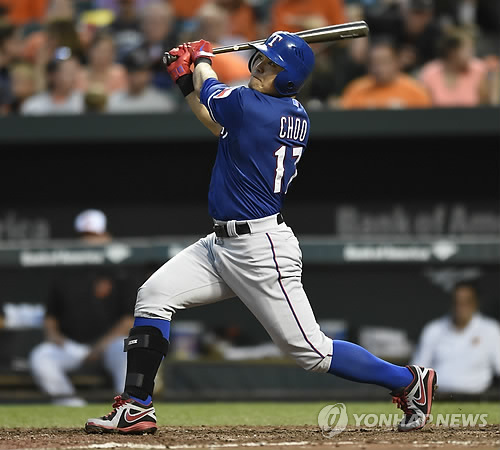 추신수, 시즌 12번째 홈런<<연합뉴스DB>>
