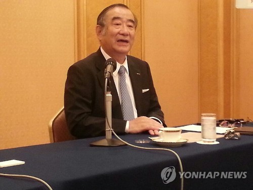 쓰쿠다 일본롯데홀딩스 사장(연합뉴스.자료사진)