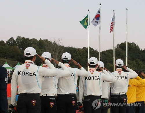 골프 단체 금메달