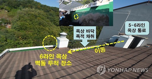 '캣맘 사망사건' 아파트 옥상 현장