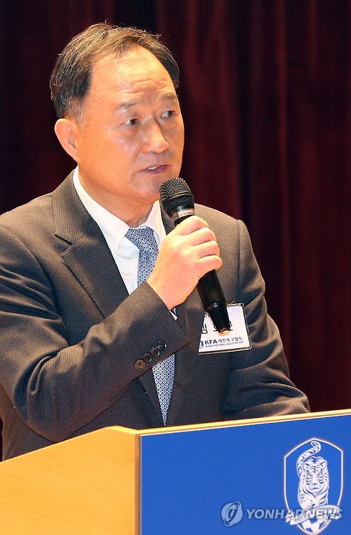 기술위원장 후보로 거론되는 김호곤 대한축구협회 부회장