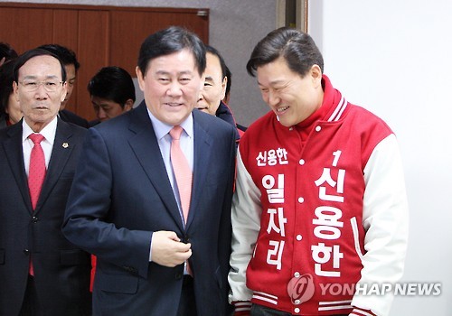 신용한 지원 나선 '친박 핵심' 최경환