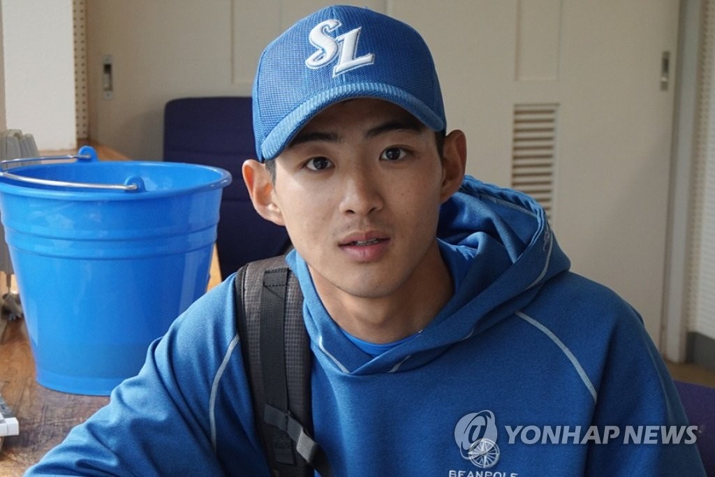스프링캠프 참가한 삼성 구자욱