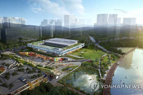 수원컨벤션센터 조감도