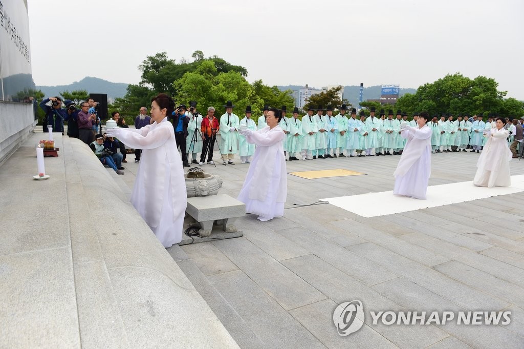 진주 논개제 '헌다례'