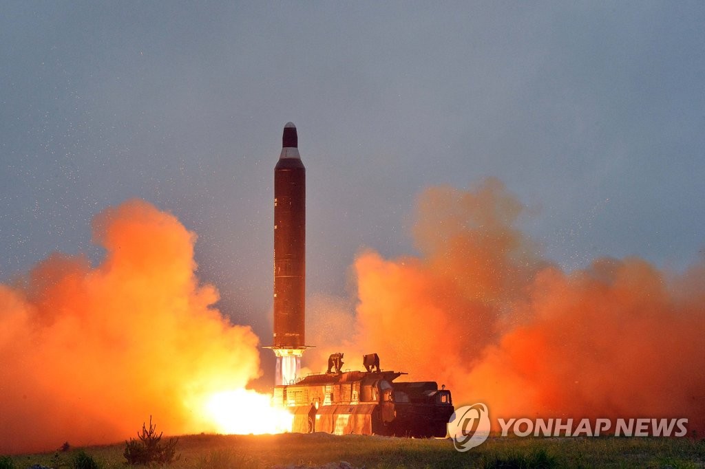 북한 무수단 미사일(화성-10)