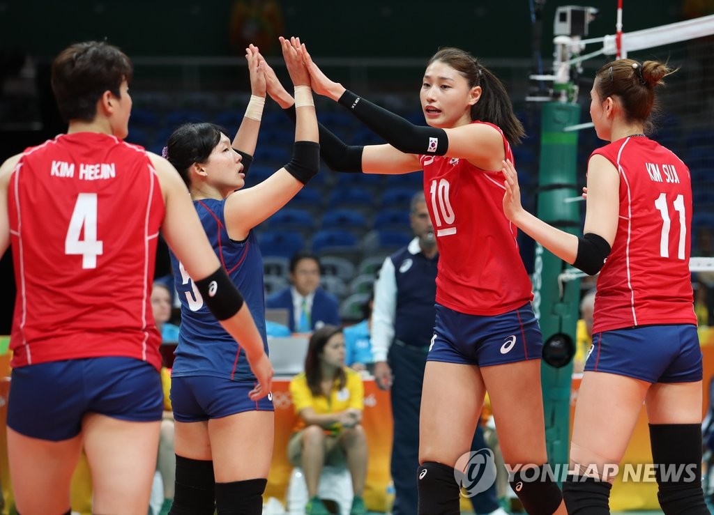<올림픽> 김연경 '잘하고 있어!'