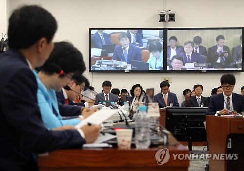정무위, 영상 국정감사
