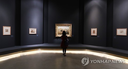 밀레의 이삭줍기 앞에서
