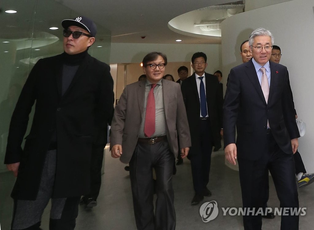 김종덕, 송성각, 차은택
