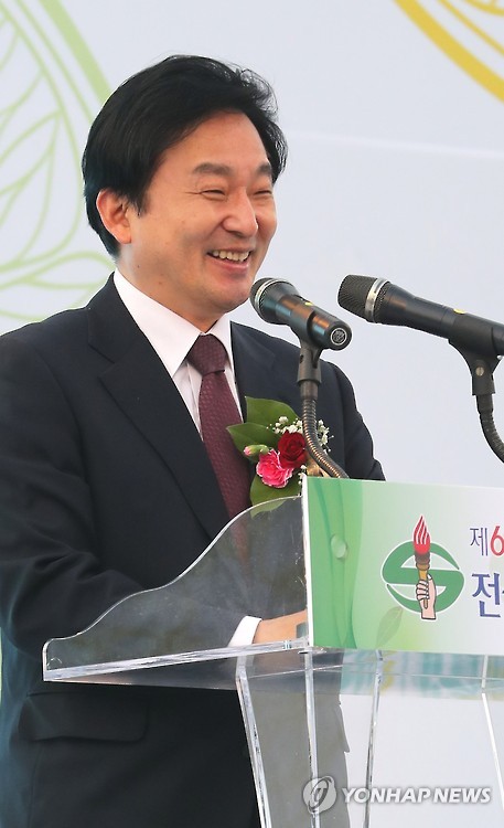 환영사 하는 원희룡 제주지사