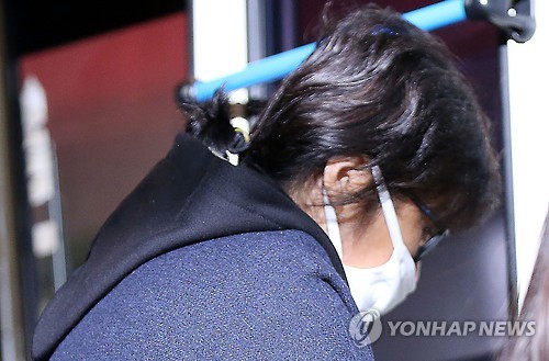 검찰 들어서는 최순실