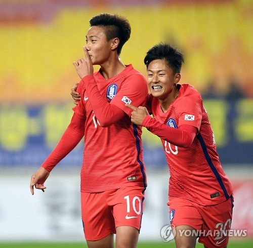 20세 이하 대표팀 백승호