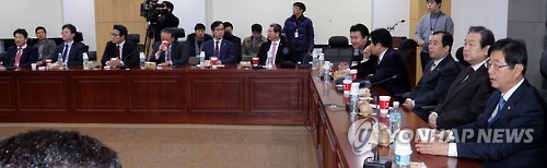 <탄핵표결> 탄핵표결일 비상시국위원회의