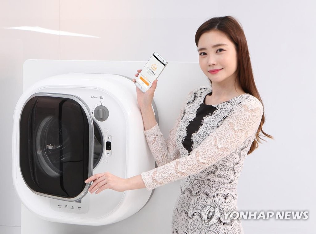 동부대우전자, 첫 IoT 신제품 벽걸이 드럼세탁기 출시