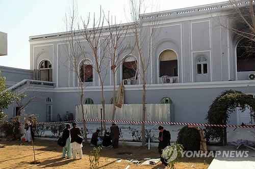폭탄테러 발생한 아프간 칸다하르 주지사 영빈관