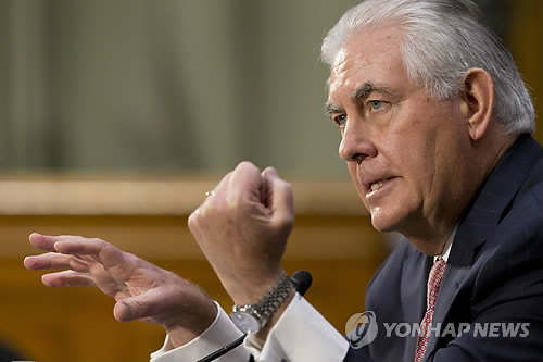 틸러슨 "北핵 중대위협…中 '빈 약속' 더 수용 못해"