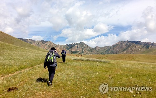 개장 앞둔 몽골올레의 풍광