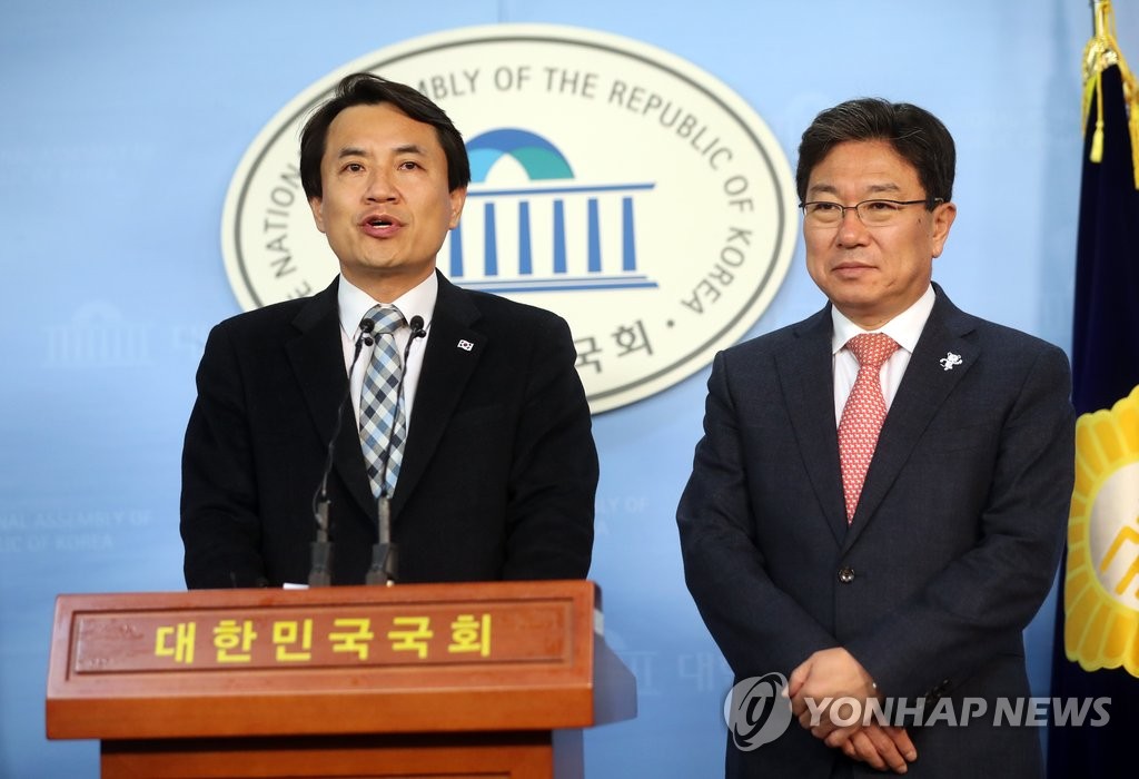 '고영태 구속수사 촉구' 김진태 기자회견