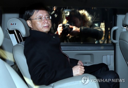 차 안의 우병우