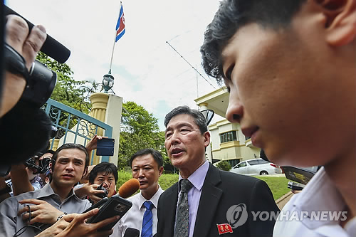 北, 리동일 전 유엔 차석대사 말레이 급파