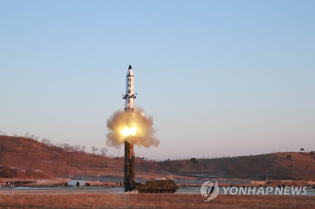 북한의 지난 5일 미사일 발사