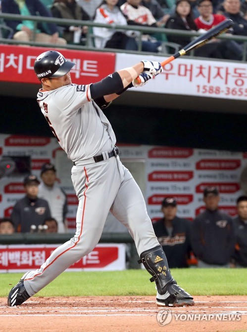 최진행 안타
