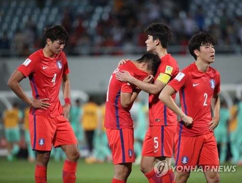 8강 좌절의 눈물