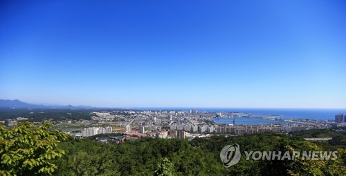 미세먼지 사라진 파란 하늘