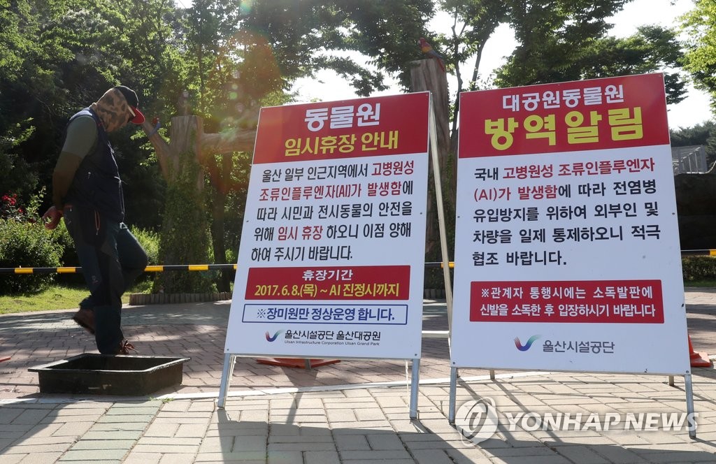 AI 비상에 동물원도 휴장