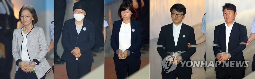 이대 학사비리 선고...최순실 국정농단 첫 판결