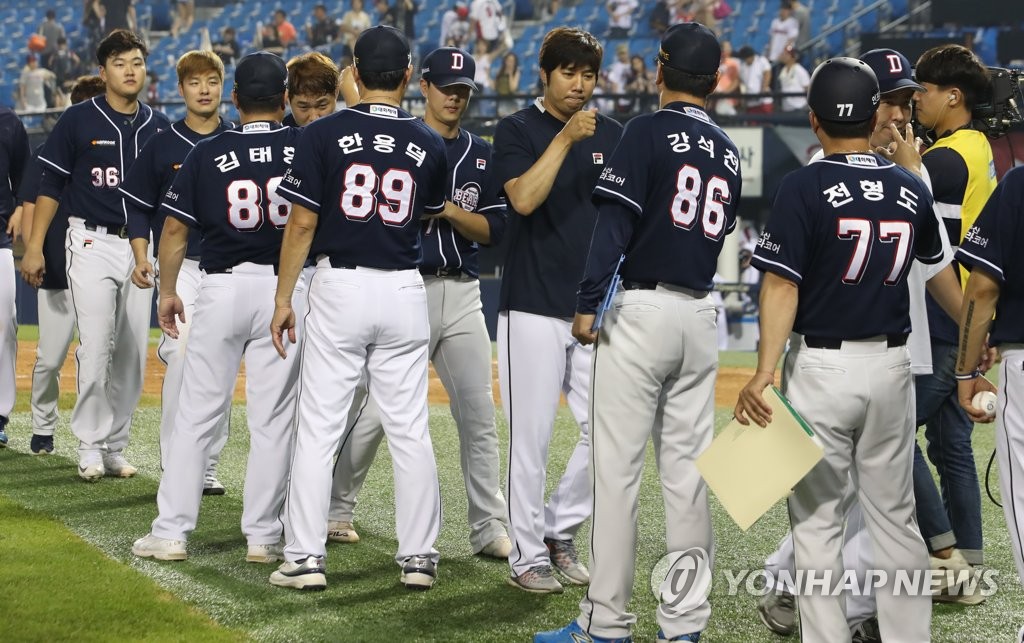 두산, 서울 라이벌 LG전 스윕