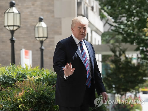 트럼프 "韓, 대북 유화책 효과없음 알아가고 있어"