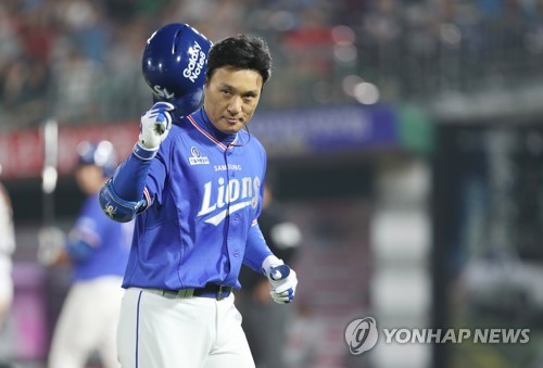이승엽, 아듀 사직구장!