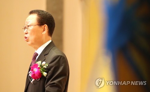 취임사하는 최흥식 금융감독원장