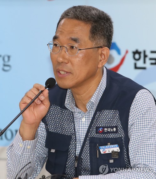 한국노총 김주영 위원장