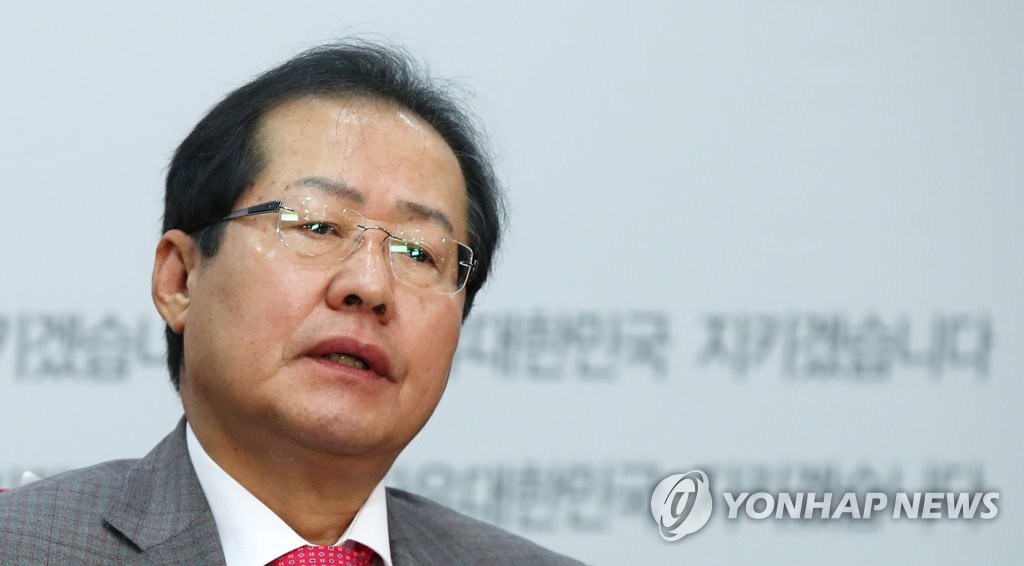피곤한 홍준표 대표?
