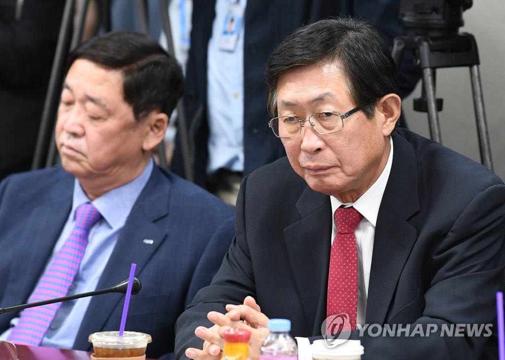 원전 수출 정책듣는 조환익 한전 사장
