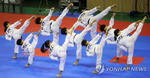 절도 있는 시범