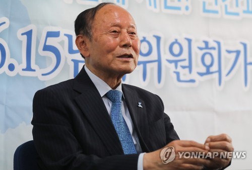 이창복 6·15공동선언실천 남측위원회 상임대표의장